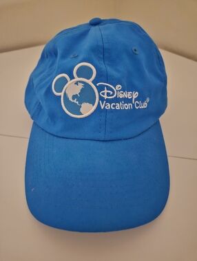 Disney Bright Blue Embroidered Vacation Club Cap